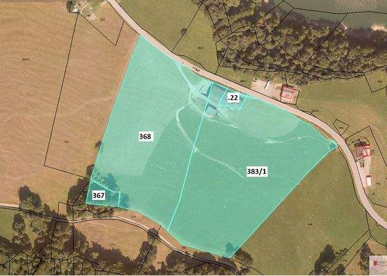 Luftbild Grundstücke