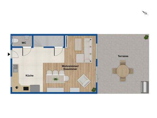 Grundriss Erdgeschoss