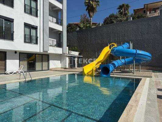 Properties in a Complex with Water Park in Avsallar Alanya