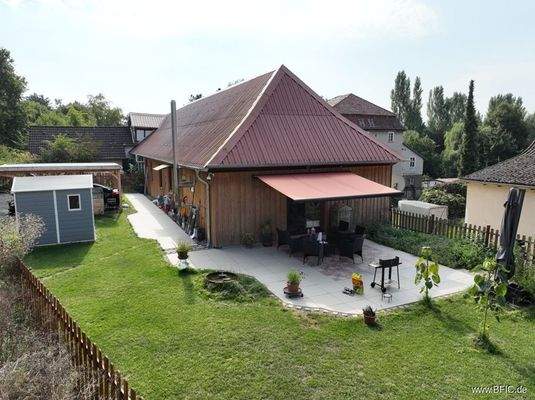 Rückseite Wohntrakt