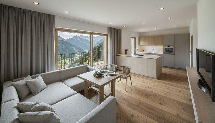 KITZIMMO-Hollersbach Residenz exklusive Neubauwohnungen kaufen Immobilien Kitzbühel.