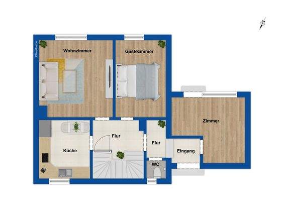 Grundriss Erdgeschoss