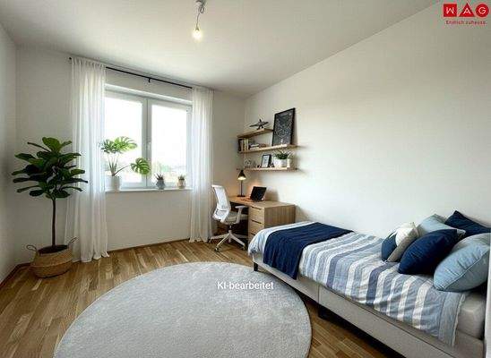 Möblierungsvorschlag Kinderzimmer KI generiert