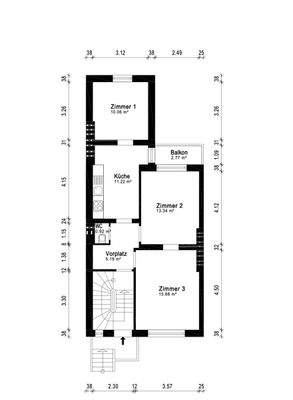S&P | Grundriss Erdgeschoss