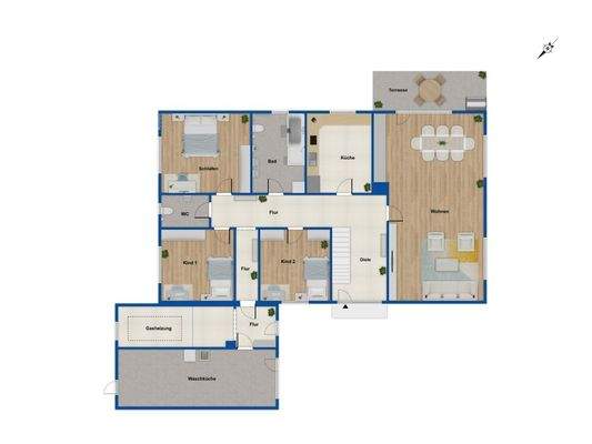 Grundriss Erdgeschoss