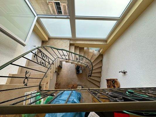 Treppenhause OG zu EG Haus 1