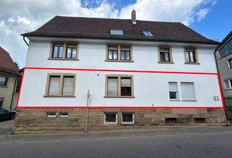 Straßenansicht, Lage der Whg. 