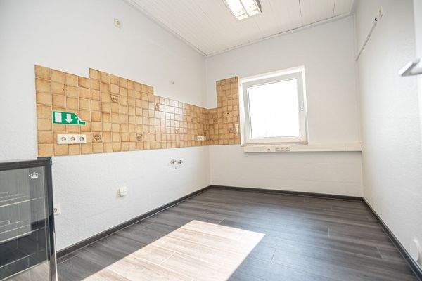 Hier ist Platz für die Einbauküche