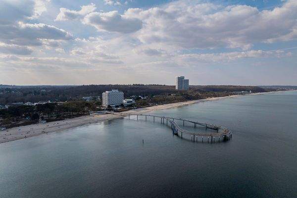 Timmendorfer Strand mit neuer Seebrücke