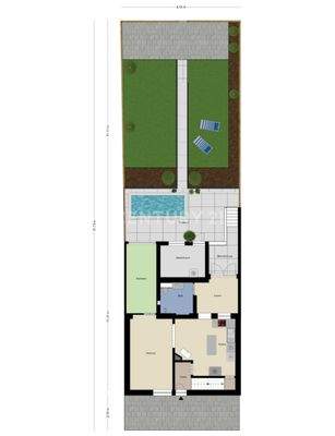 ERDGESCHOSS MIT GARTENANSICHT