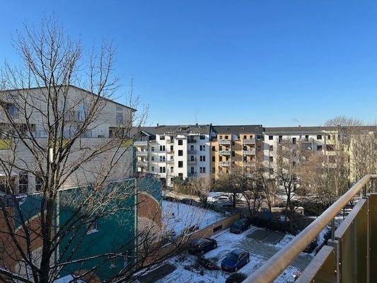 Ausblick vom Balkon