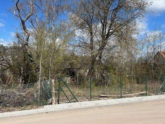 Strasse fertig angelegt