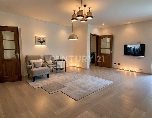 Beispieleinrichtung Wohnzimmer Wohnung  Erdgeschoss