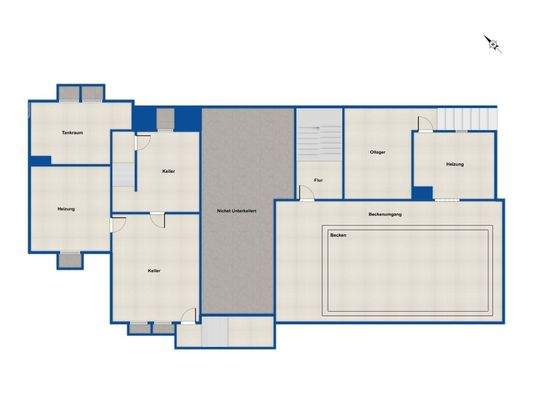 Grundriss - Untergeschoss