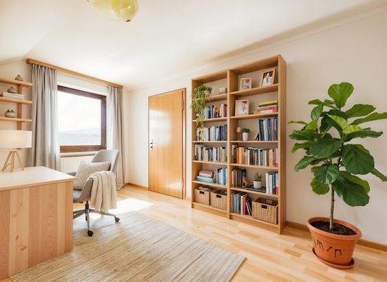 Büro im DG - (KIgeneriert)