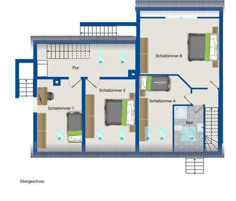 OG Reihenhaus 1 und 2 