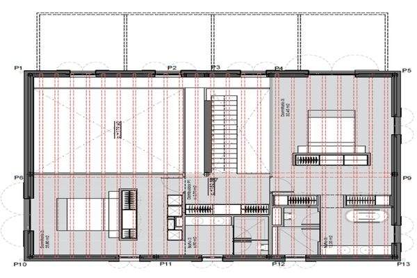 Grundriss 1. Etage