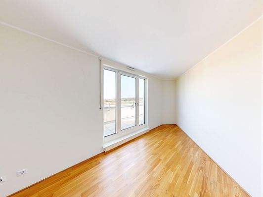 Lichtdurchflutetes Schlafzimmer 1