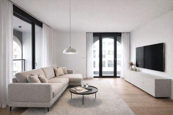 Moderne 2-Zimmer-Wohnung