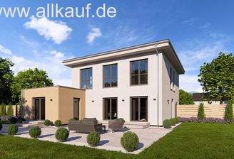 Hausansicht Walmdach