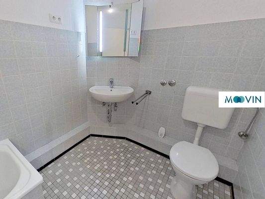 Ansicht I: Badezimmer