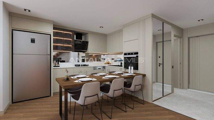 2-Bedroom Standard and Duplex Flats with Pool in Antalya