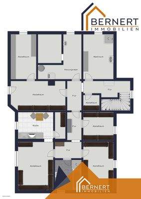 Grundriss visualisiert