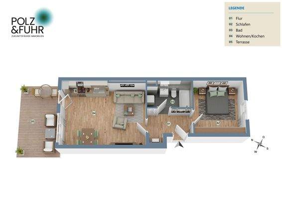 Grundriss Erdgeschoss 