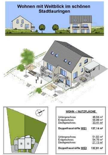 Grundstück + Doppelhaushälfte als Mitbauhaus in Stadtlauringen