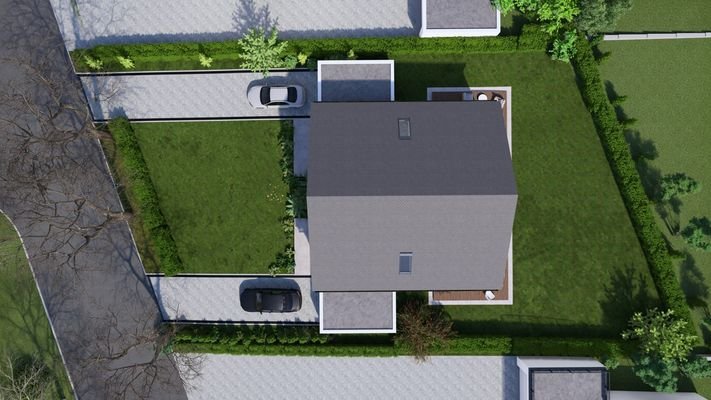 Rendering Doppelhaus