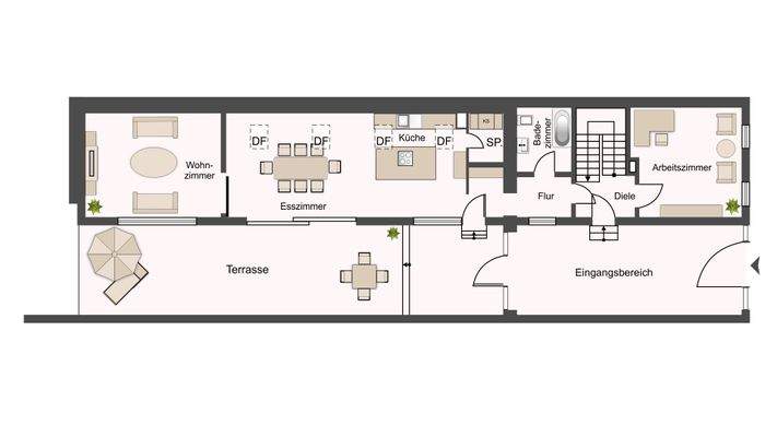 Grundriss Erdgeschoss