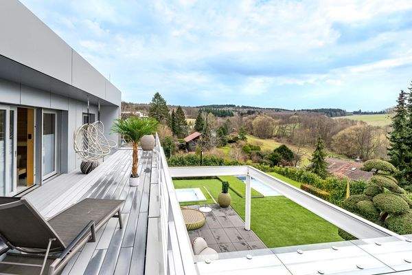 Großzügiger Balkon