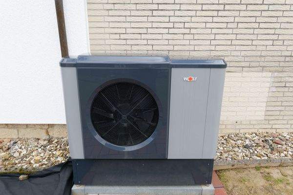 Externe Wärmepumpe