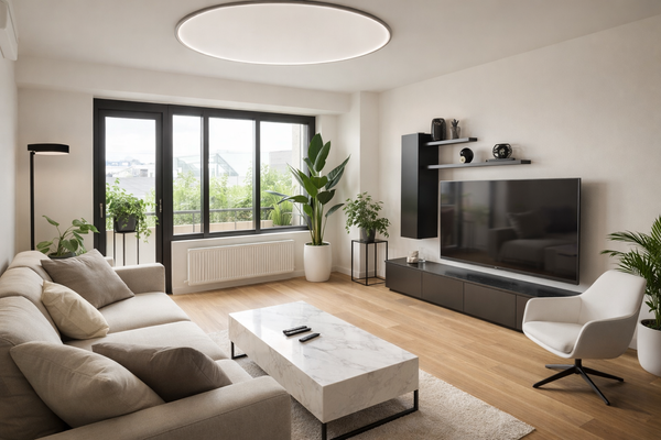 Visualisierung Wohnzimmer