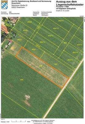 Lageplan Flurnummer 866