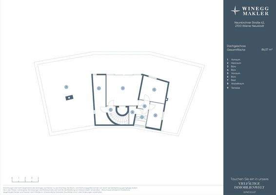Grundriss Dachgeschoß