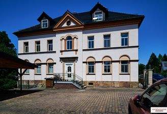 Ansicht des Gebäudes vom Hof