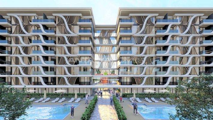 Modern Apartments in a New Luxury Complex in Aksu Antalya