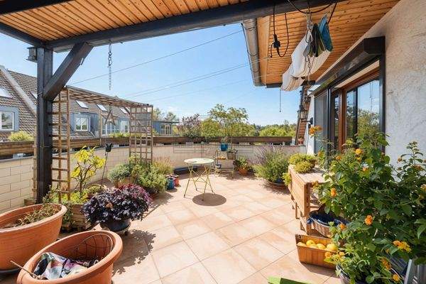 Dachterrasse (Visualisierung)