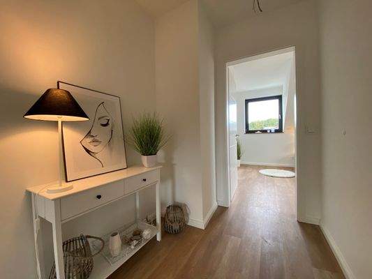 Flur mit Blick Richtung Schlafen