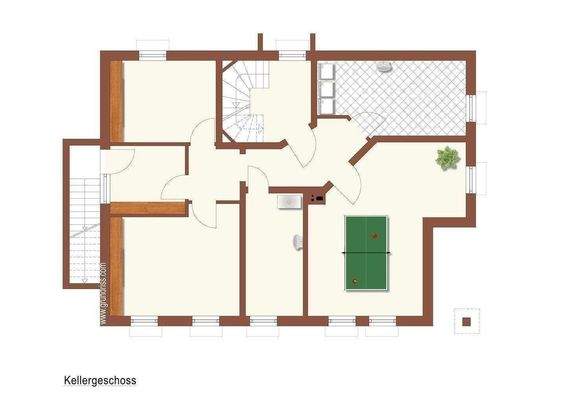 Keller, extra hoch