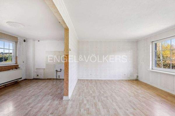 Küche und Wohnzimmer EG - Wohneinheit 2