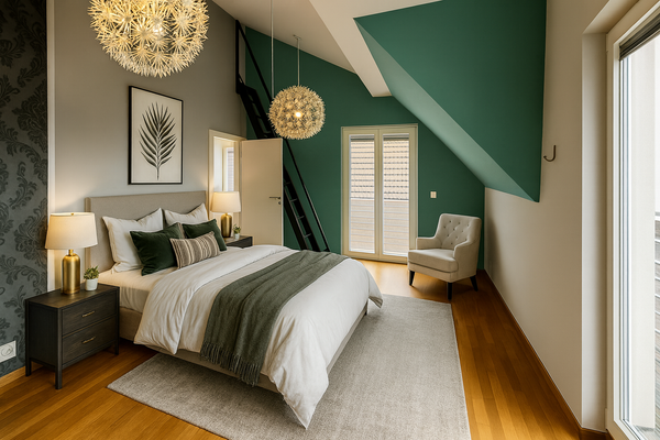 Schlafzimmer (KI-generiert)