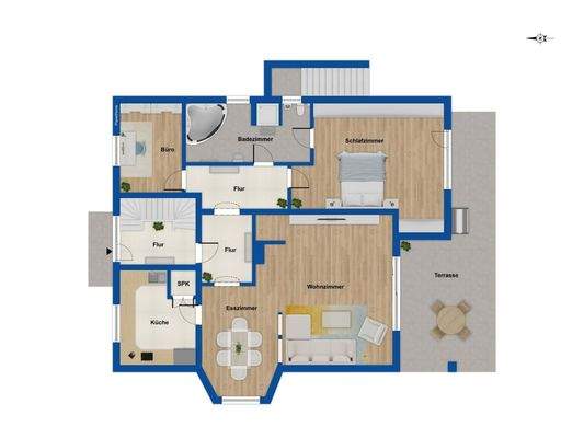 Grundriss - Erdgeschoss