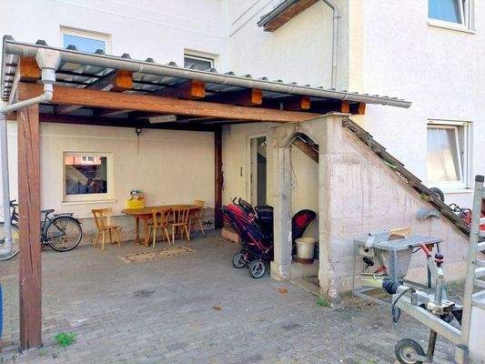 Überdachung Eingang