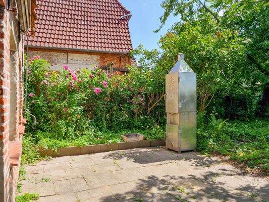 Blick über die Terrasse