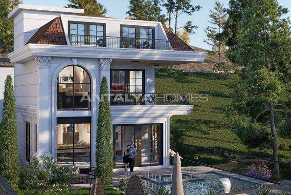 Detached Sea-View Villas with Pools in Alanya Antalya