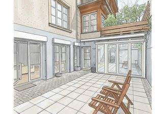 Terrasse (künstlerische Darstellung)