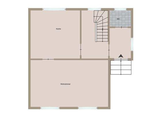 Grundriss Skizze Erdgeschoss