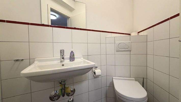 WC am Gemeinschafts-/Veranstaltungs-/Partyraum